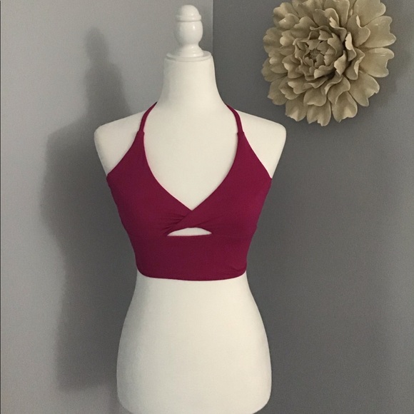 lululemon athletica Other - 🌸 Lululemon Sport Bra T Back Key Hole Front Sz 2